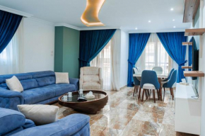 Nasr City 2BR Great location Nice Interior Design شقة فندقية فاخرة في حي مدينه نصر 2 غرف نوم